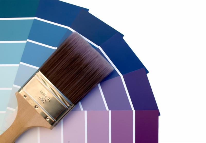 Purple blues brush